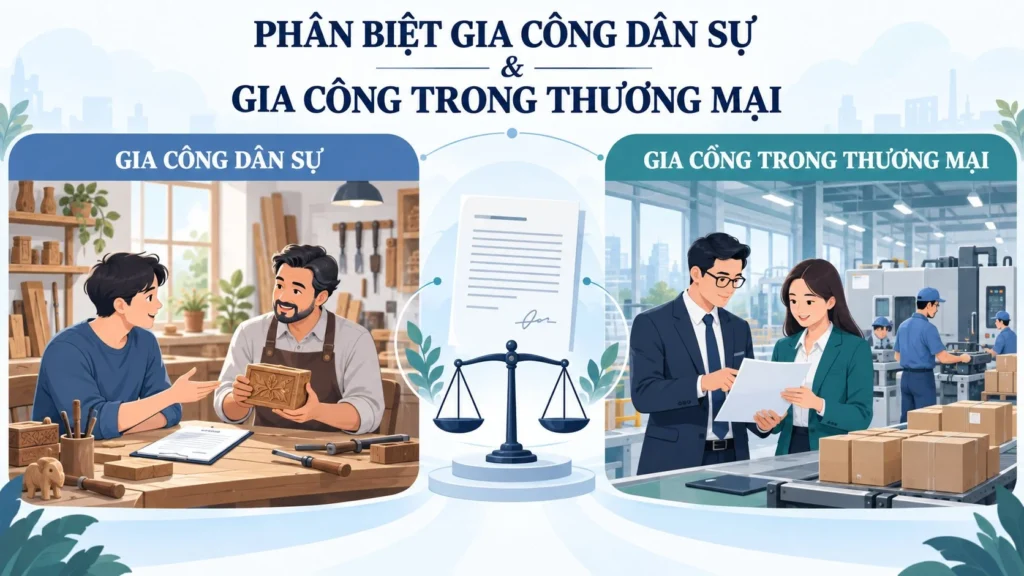 Mẫu hợp đồng gia công mới nhất 2026 và hướng dẫn điền chi tiết