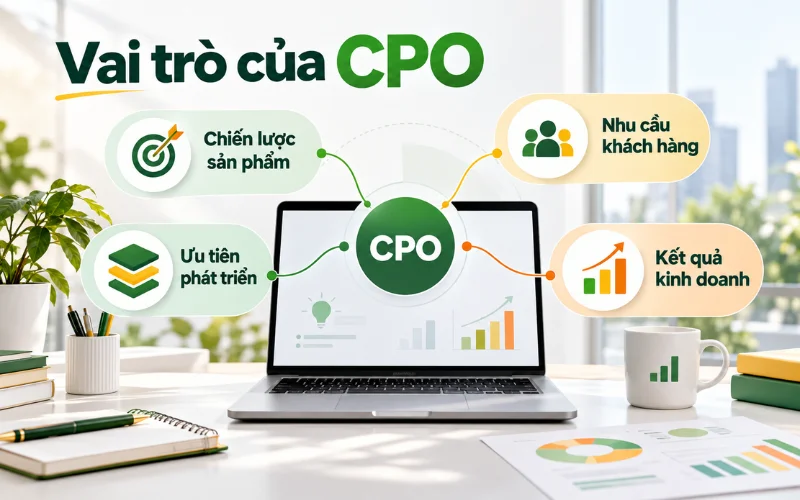 CPO là gì? Vai trò của Giám đốc sản phẩm trong doanh nghiệp 2 Vai trò của CPO