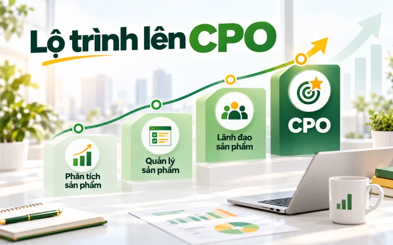 CPO là gì? Vai trò của Giám đốc sản phẩm trong doanh nghiệp 3 Lộ trình lên CPO