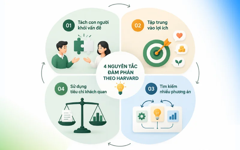 4 nguyên tắc vàng giúp đàm phán hiệu quả