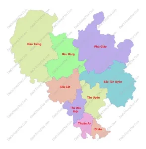 Bảng tra khu vực Bình Dương cũ