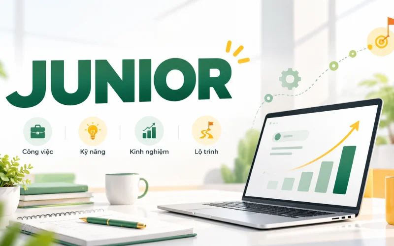 Junior là gì? Tìm hiểu cấp bậc, công việc và lộ trình phát triển sự nghiệp
