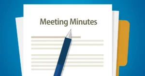 Mẫu biên bản cuộc họp: tải file Word và hướng dẫn ghi 3 Ví dụ biên bản cuộc họp triển khai dự án