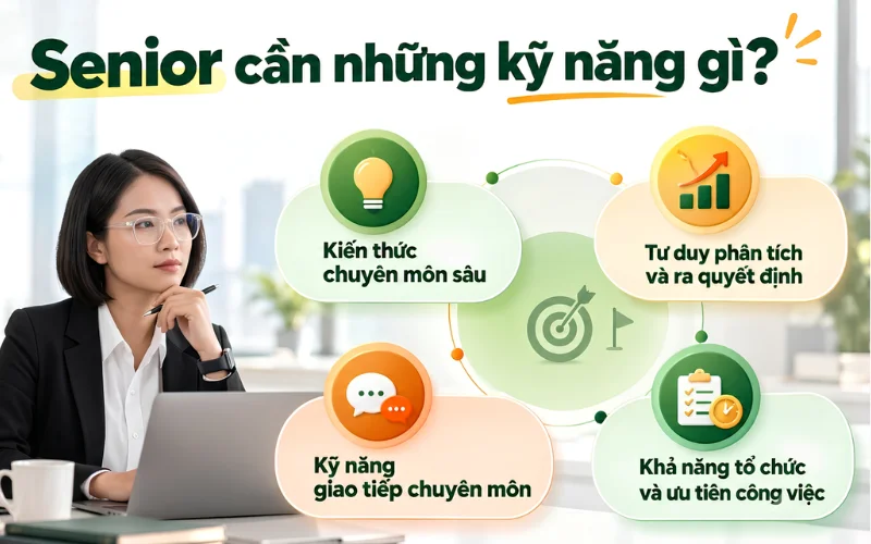 Những kỹ năng Senior cần có