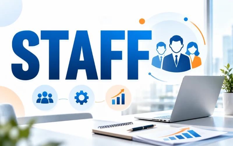 Staff là gì? Tìm hiểu ý nghĩa, công việc và các vị trí Staff phổ biến trong doanh nghiệp